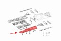 MERCEDES CLS C218 2010-2018 MATERIAŁOWA OSŁONA PODWOZIA LEWA A2126800309