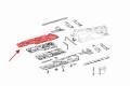 MERCEDES CLS C218 2010-2018 MATERIAŁOWA OSŁONA PODWOZIA PRAWA A2126800409