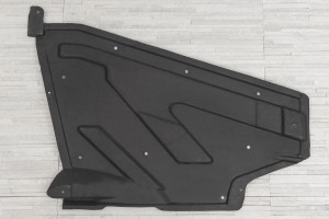 MERCEDES A-CLASS W176 2012-2018 MATERIAŁOWA TYLNA OSŁONA PODWOZIA LEWA A2466840300