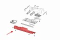 MERCEDES GLC X253 2015-2020 PRZED FACELIFTINGIEM MATERIAŁOWA OSŁONA PODWOZIA PRAWA A2536800207
