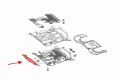 MERCEDES ML W166 2011-2015 OSŁONA PRZEDNIEGO ZDERZAKA Z KOMPLETEM ŚRUB A1665240130