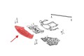 MERCEDES E-CLASS W207 2009-2016 OSŁONA PRZEDNIEGO ZDERZAKA Z KOMPLETEM ŚRUB A2075240930