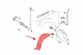 MERCEDES S-CLASS W221 2005-2013 NADKOLE PRZEDNIE LEWE CZĘŚĆ PRZEDNIA A2216903330