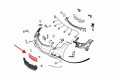 MERCEDES C-CLASS W204 2011-2014 PO FACELIFTINGU MOCOWANIE PRZEDNIEJ TABLICY REJESTRACYJNEJ A2048172778