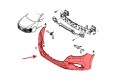 MAZDA 3 III BN 2017-2019 PO LIFTINGU ZDERZAK PRZEDNI B63B50031BBB
