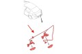 MAZDA 2 II DE 2007-2014 LAMPA TYLNEJ TABLICY REJESTRACYJNEJ BBM451274B