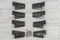 JEEP WRANGLER JK 2007-2018 4 DRZWIOWY ZAWIASY DRZWI KOMPLET 55395384AC