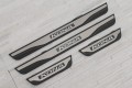HYUNDAI KONA 2017+ WEWNĘTRZNE LISTWY PROGOWE LED