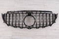 MERCEDES E-CLASS W213 2016-2020 PRZED FACELIFTINGIEM Z KAMERĄ GRILL GT PANAMERICANA SREBRNY