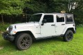JEEP WRANGLER JK 4D 2007-2018 POSZYCIE DACHU MIĘKKIEGO SOFT TOP SZARE
