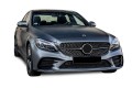 MERCEDES C-CLASS W205 2019-2021 PO LIFTINGU Z KAMERĄ GRILL DIAMOND CZARNY