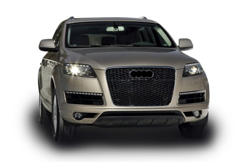 AUDI Q7 I 2009-2015 PO LIFTINGU ATRAPA CHŁODNICY GRILL STYLIZACJA NA RSQ7 CZARNY