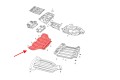JEEP GRAND CHEROKEE IV WK2 2010-2020 PŁYTA POD PRZEDNI ZDERZAK OSŁONA SILNIKA 3.6L 68091772AA