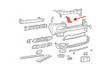 JEEP CHEROKEE V KL 2014-2018 PRZED LIFTINGIEM ŚLIZG PRZEDNIEGO ZDERZAKA LEWY 68210065AD