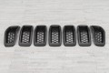 WKLADKI GRILLA SZARE JEEP CHEROKEE KL 2014-18 68303626AA (1-11-45-13)