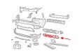 JEEP CHEROKEE V KL 2014-2018 PRZED LIFTINGIEM GRILL DOLNY ATRAPA CHŁODNICY POD RADAR 68203217AA