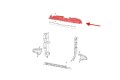 JEEP CHEROKEE V KL 2014 - 2018 PRZED LIFTINGIEM MOCOWANIE WSPORNIK ATRAPY CHŁODNICY 68203073AA