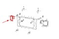 JEEP CHEROKEE V KL 2014-2018 PRZED LIFTINGIEM OKULAR WSPORNIK PRZEDNIEJ LAMPY PRAWY 68227483AA