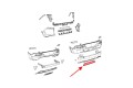 MOCOWANIE ZDERZAKA JEEP CHEROKEE KL 2014-18 68205093AC (1-10-18-8)