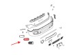 JEEP RENEGADE I BU 2015-2018 PRZED FACELIFTINGIEM RAMKA PRZEDNIEJ LAMPY PRZECIWMGIELNEJ PRAWA 5XB28XS9AA