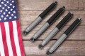 AMORTYZATORY 2,5'' JEEP WRANGLER JK SREBRNE (1-11-5-1)