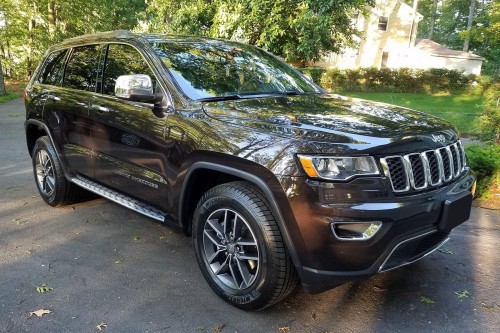 JEEP GRAND CHEROKEE IV WK2 2014-2021 PO LIFTINGU STOPNIE BOCZNE PROGI SAMOCHODOWE