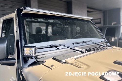 MOCOWANIE SWIATEL LED 52'' JEEP WRANGLER JL KOMPLET (1-11-8-17)(1-11-3-11)