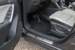 MAZDA CX-5 I 2012-2017 LISTWY PROGOWE WEWNĘTRZNE STAL