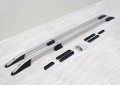 VOLKSWAGEN T5 2003-2015 (wersja krótka) RELINGI DACHOWE ALUMINIOWE SREBRNE