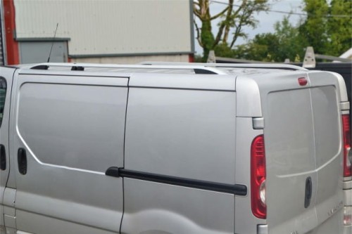 RENAULT TRAFIC 2001-2014 (wersja krótka) RELINGI DACHOWE ALUMINIOWE