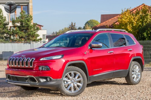JEEP CHEROKEE 2014+  NAKŁADKI NA KLAMKI CHROM