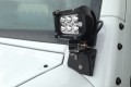 JEEP WRANGLER TJ 1996-2007 MOCOWANIE ŚWIATEŁ DODATKOWYCH NA SŁUPEK PRZEDNI DOLNE