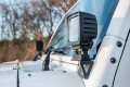 JEEP WRANGLER TJ 1996-2007 MOCOWANIE ŚWIATEŁ DODATKOWYCH NA SŁUPEK PRZEDNI DOLNE