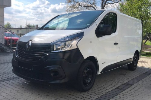 RENAULT TRAFIC 2014+ RELINGI ALUMINIOWE (wersja długa)