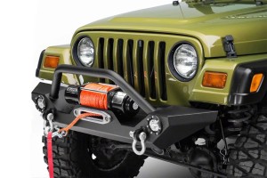 JEEP WRANGLER YJ/TJ 1987-2006 ZDERZAK PRZEDNI Z LED ASPEN 510034