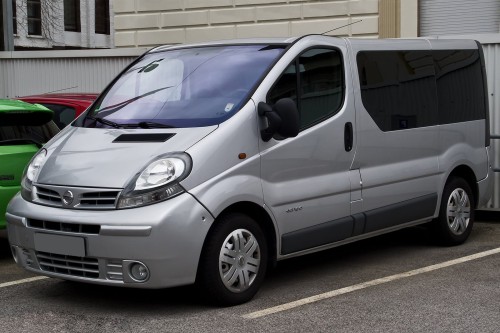 NISSAN PRIMASTAR I 2002-2016 DŁUGI XL RELINGI DACHOWE