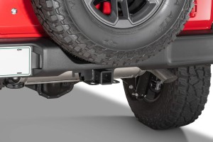 JEEP WRANGLER JK 2007-2018 MOCOWANIE POD HAK 2'' Z WIĄZKĄ