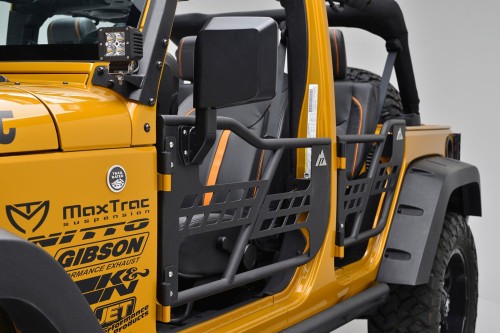 JEEP WRANGLER JK 4 DRZWI 2007-2018 DRZWI RUROWE SAFARI Z LUSTERKIEM