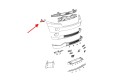 JEEP GRAND CHEROKEE IV WK2 2010-2014 PRZED FACELIFTINGIEM ŚLIZG PRZEDNIEGO ZDERZAKA PRAWY 55079228AD