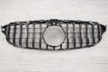 MERCEDES C-CLASS W205 2014-2018 Z KAMERĄ GRILL GT PANAMERICANA SREBRNY