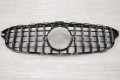 MERCEDES C-CLASS W205 2014-2018 Z KAMERĄ GRILL GT PANAMERICANA SREBRNY