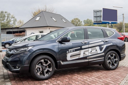HONDA CR-V V 2018+ NAKŁADKI NA KLAMKI CHROM