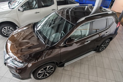 NISSAN X-TRAIL III T32 2014-2020 STOPNIE BOCZNE PROGI SAMOCHODOWE