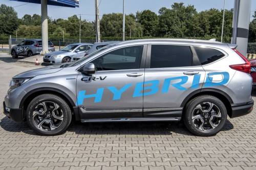 HONDA CR-V 2018+ STOPNIE BOCZNE PROGI SAMOCHODOWE