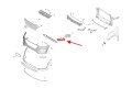 HYUNDAI TUCSON III TL 2018-2020 PO LIFTINGU RAMKA HALOGENU KRATKA ZDERZAKA PRZEDNIA LEWA 86525D7530