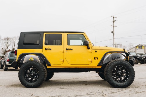 JEEP WRANGLER JK 2007-2018 4D POSZERZENIA BŁOTNIKÓW TYLNYCH 51-0313