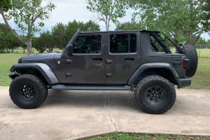 JEEP WRANGLER JK 2007-2018 UNLIMITED 4D BIKINI PRZECIWSŁONECZNE STYL SAFARI