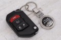 JEEP WRANGLER BRELOK DO KLUCZY TRAIL RATED CZARNY