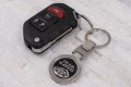 JEEP WRANGLER BRELOK DO KLUCZY TRAIL RATED CZARNY