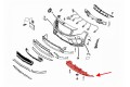 MERCEDES GLA X156 2013-2017 PRZED FACELIFTINGIEM OSŁONA PRZEDNIEGO ZDERZAKA Z KOMPLETEM ŚRUB A1568850236